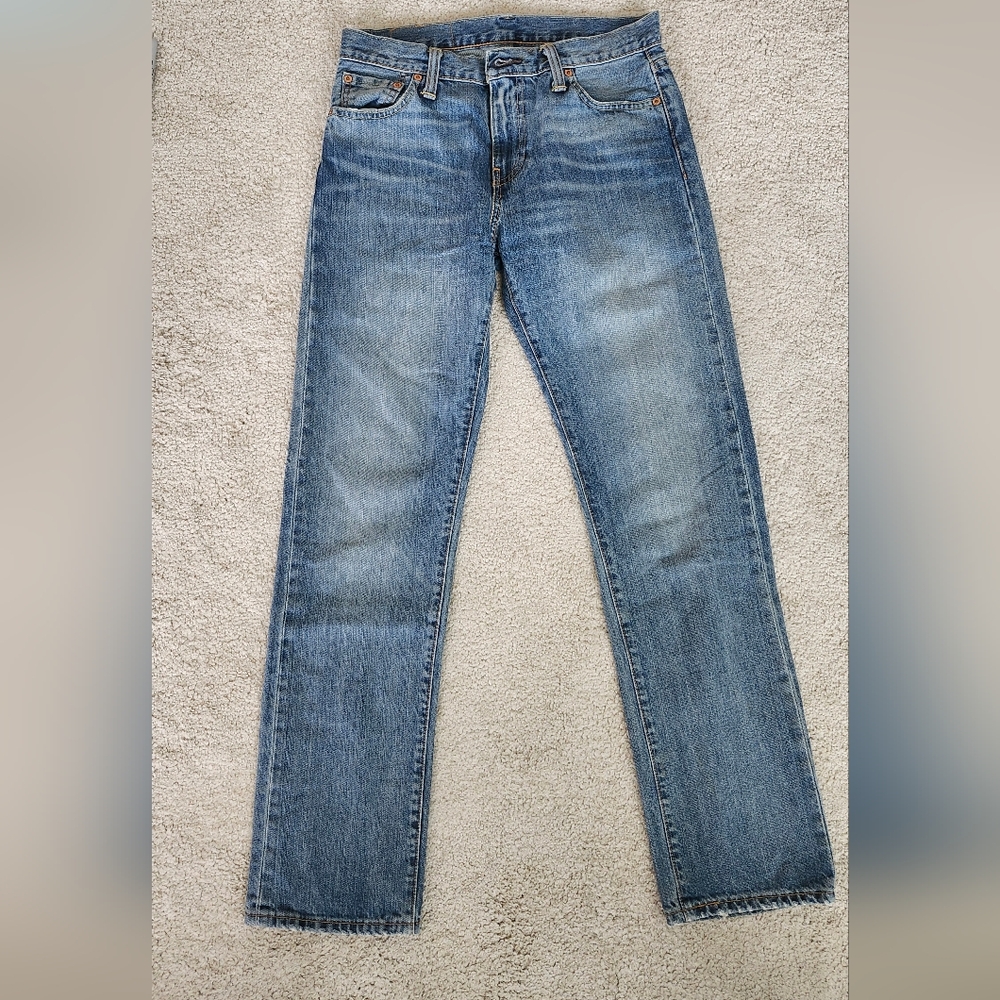 LEVI'S 504 Blue Straight Jeans Vintage Look
